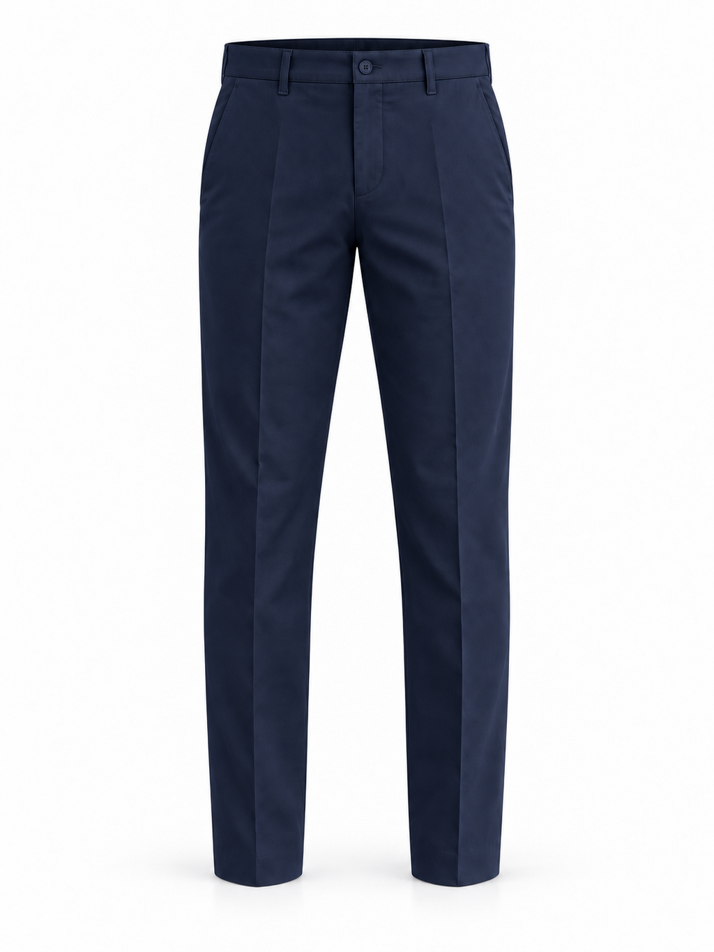 Erkek Comfort Fit Dokulu Chino Pantolon Lacivert 0173DNGR