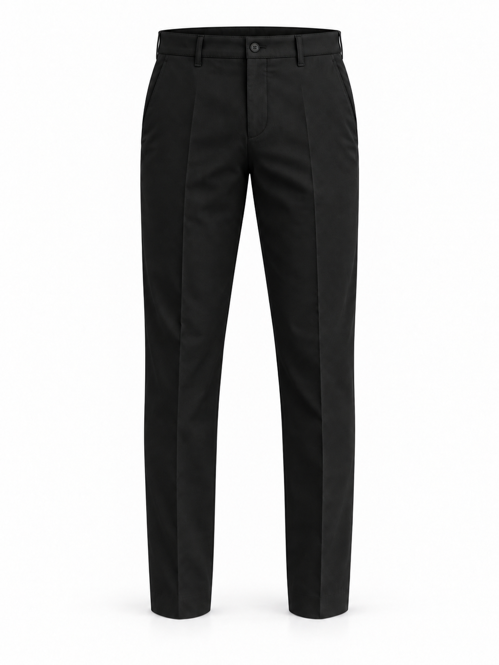 Erkek Comfort Fit Dokulu Chino Pantolon Siyah 0173DNGR