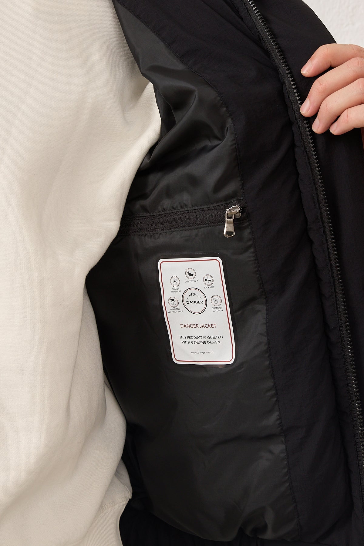 Erkek Torba Cepli Mont Siyah 3821DNGR