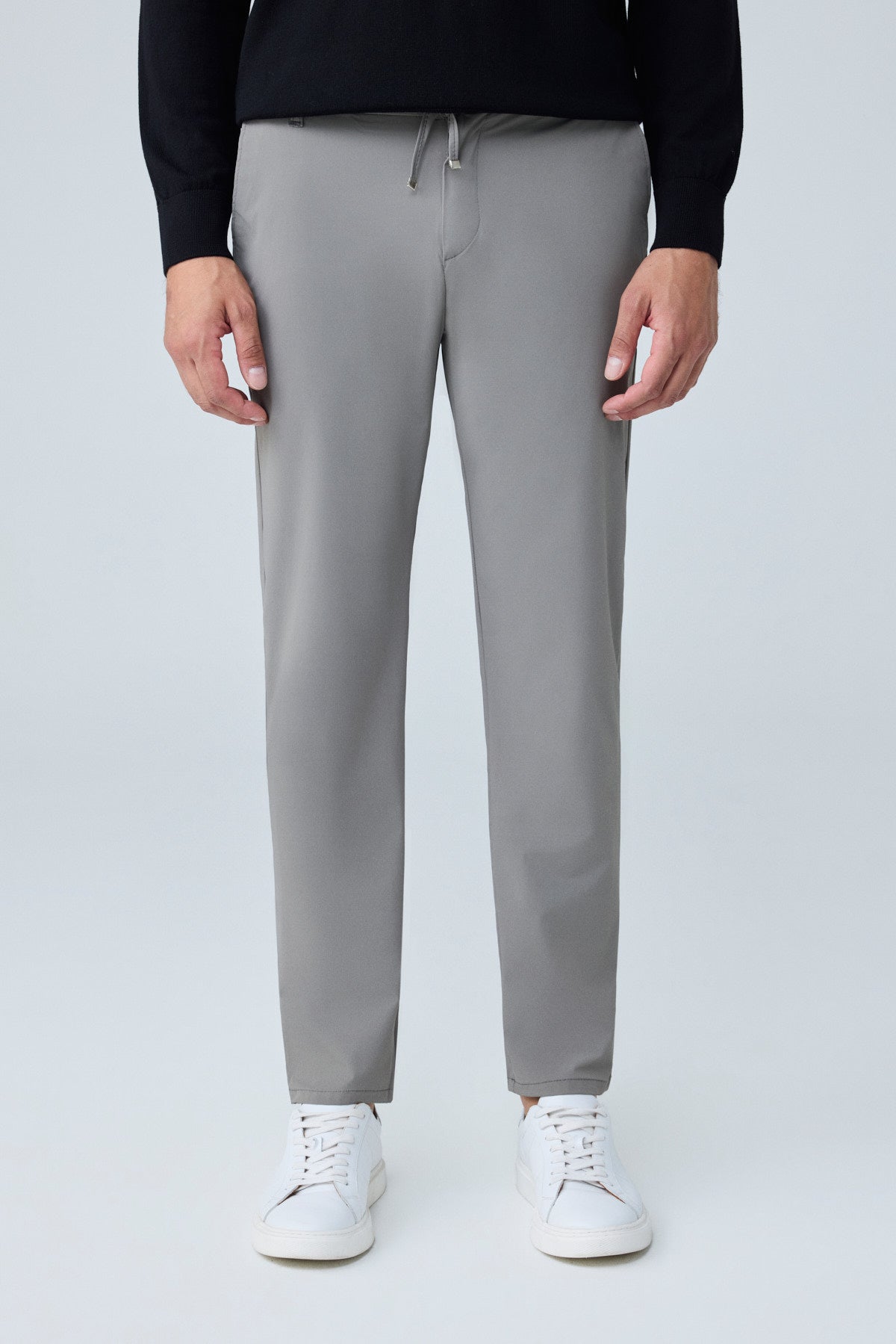 Erkek Premium Poliamid Kumaş Comfort Fit Jogger Vizon Pantolon - 252DNGR