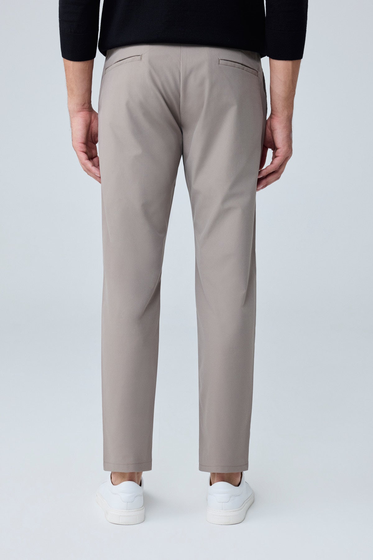 Erkek Beli Lastikli Comfort Fit Pantolon Vizon 0170DDNGR
