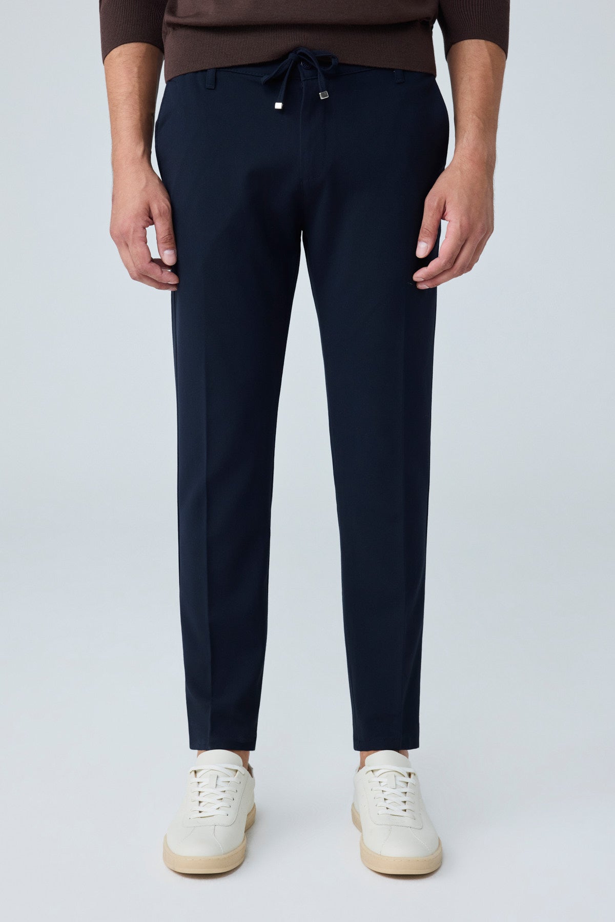 Erkek Comfort Fit Lacivert Jogger Pantolon | Esnek Kumaş Günlük Rahat Kesim – 169DNGR