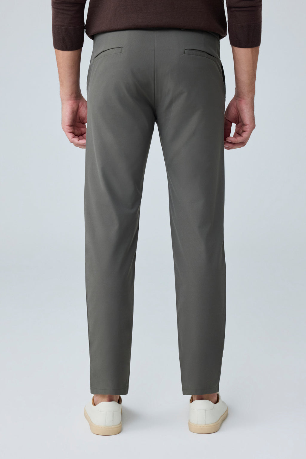 Erkek Beli Lastikli Comfort Fit Pantolon Haki 0170DDNGR