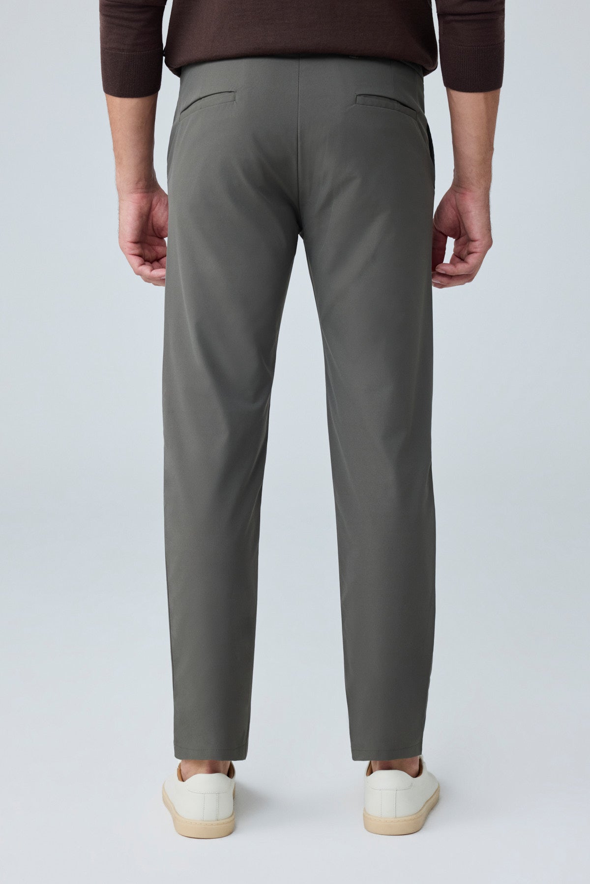 Erkek Beli Lastikli Comfort Fit Pantolon Haki 0170DDNGR