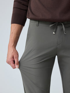 Erkek Beli Lastikli Comfort Fit Pantolon Haki 0170DDNGR