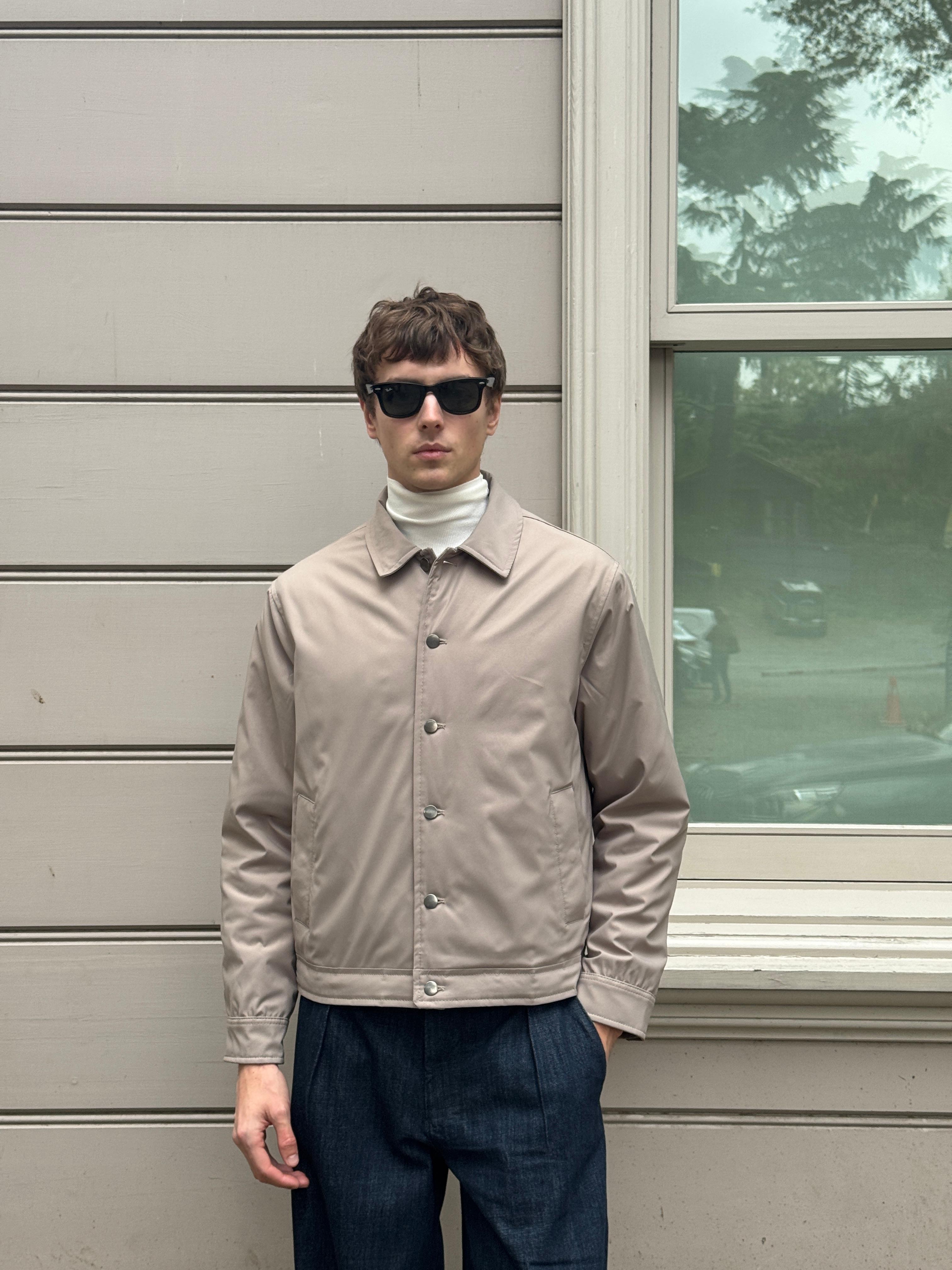 Erkek Basic Mont Ceket Bej 4114DNGR