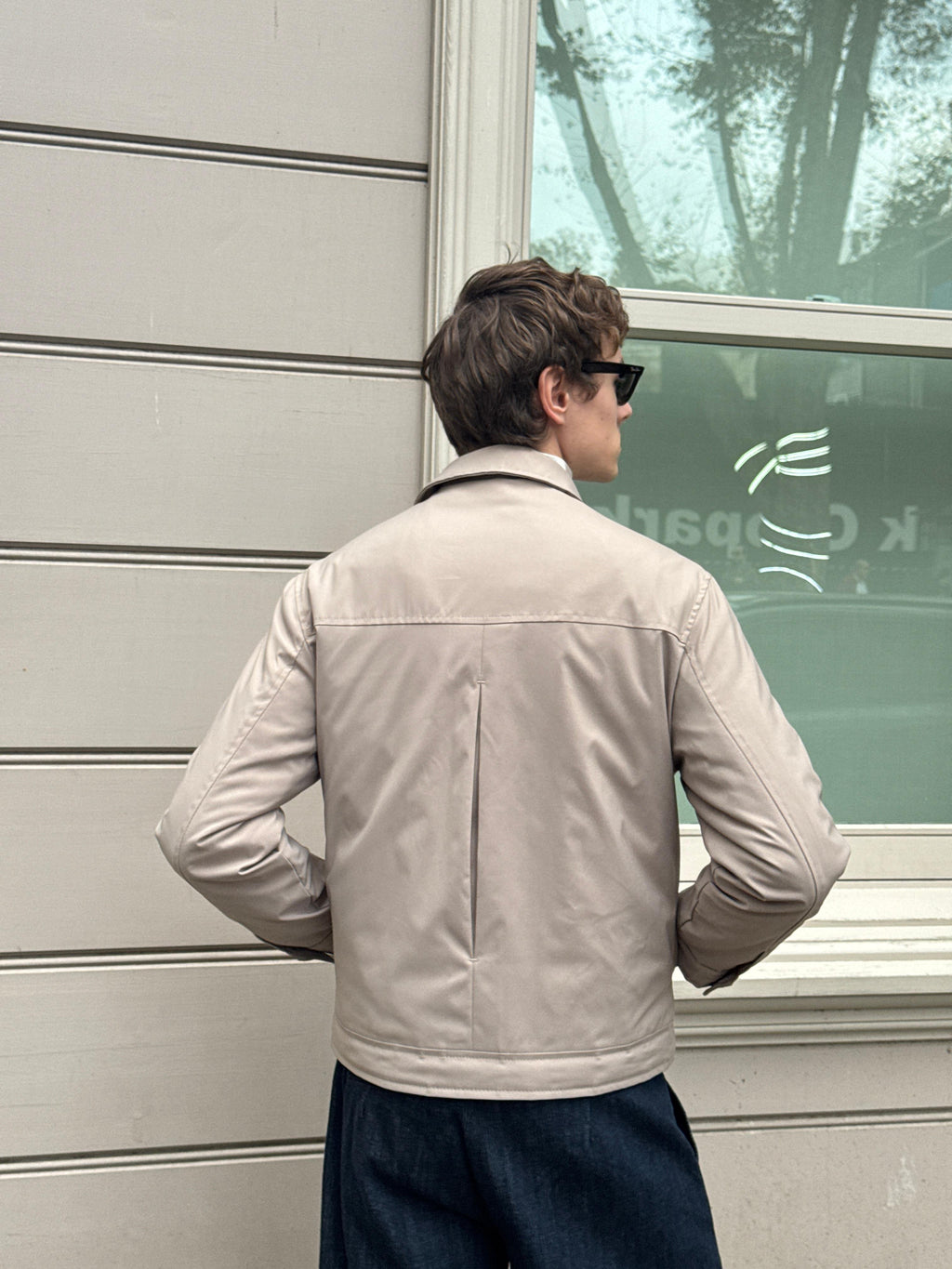 Erkek Basic Mont Ceket Bej 4114DNGR