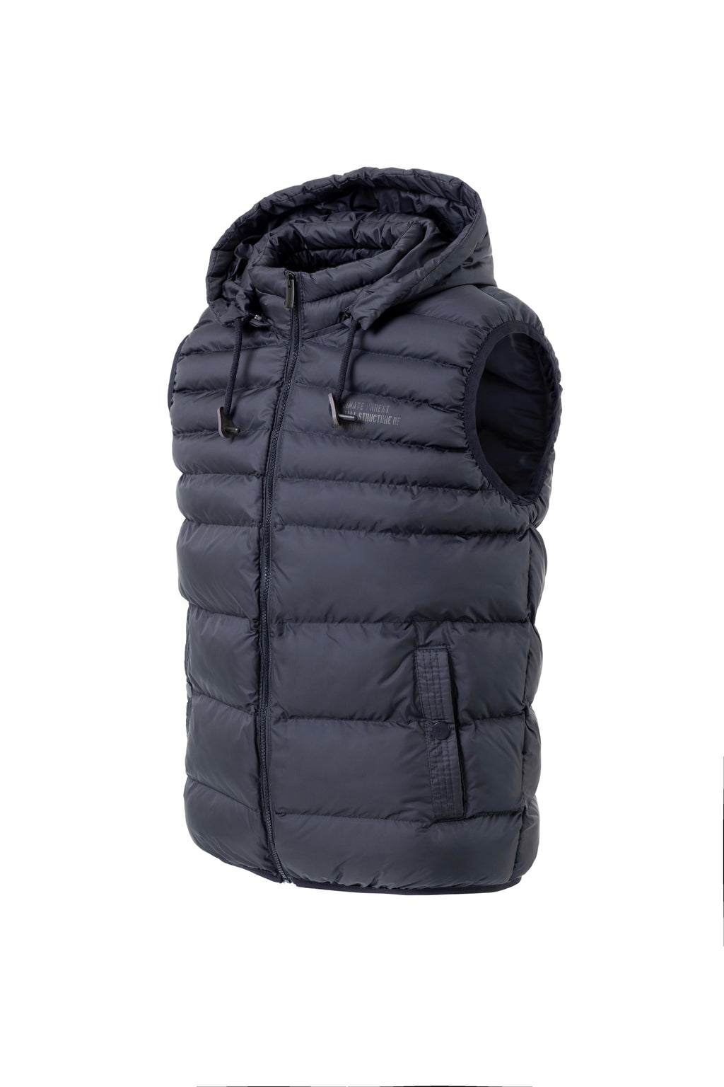 Erkek Çıkarıbilir Kapüşonlu Şişme Yelek Lacivert 3652DNGR