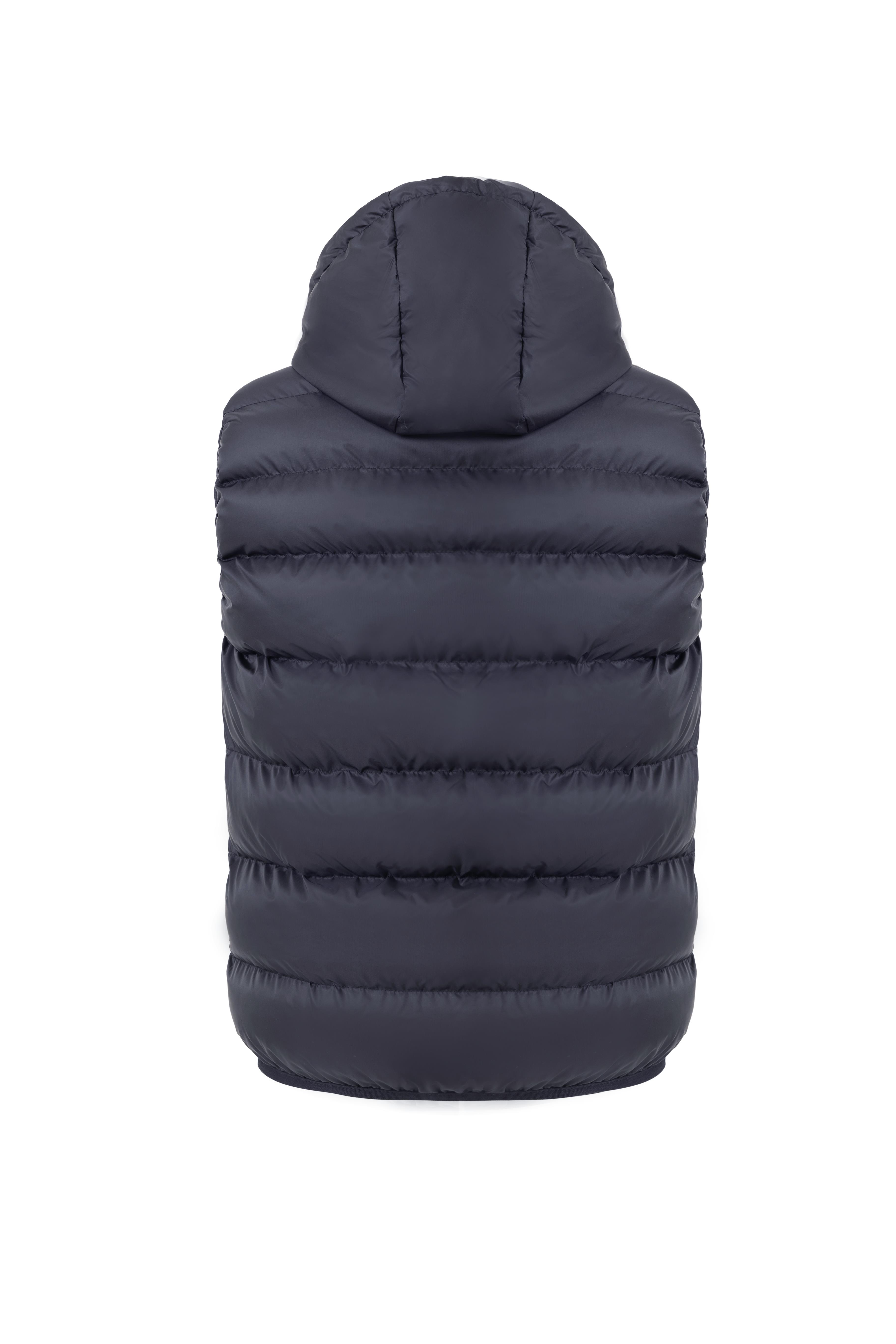 Erkek Çıkarıbilir Kapüşonlu Şişme Yelek Lacivert 3652DNGR