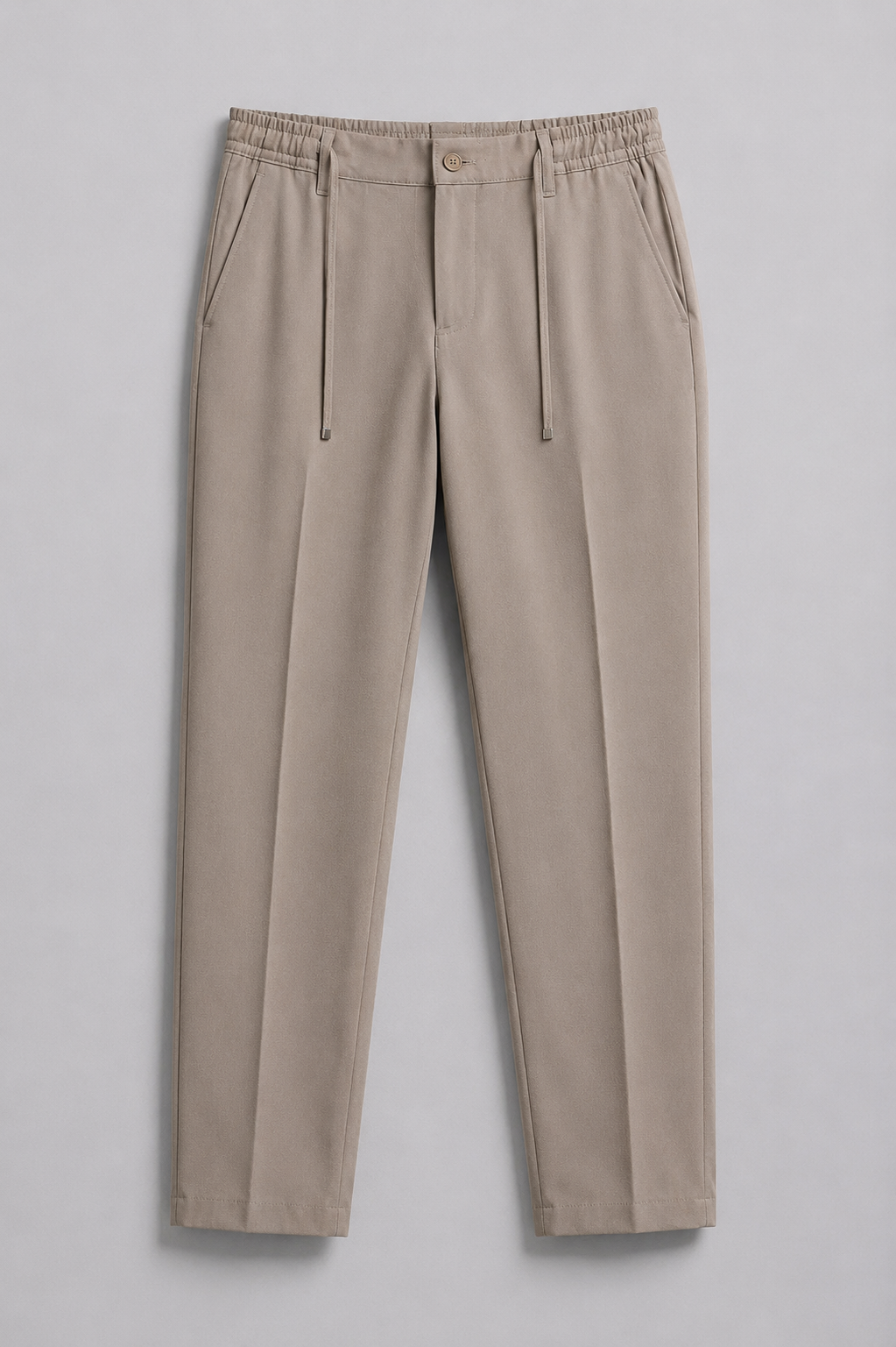 Erkek Comfort Fit Bej Jogger Pantolon | Esnek Kumaş Günlük Rahat Kesim – 169DNGR