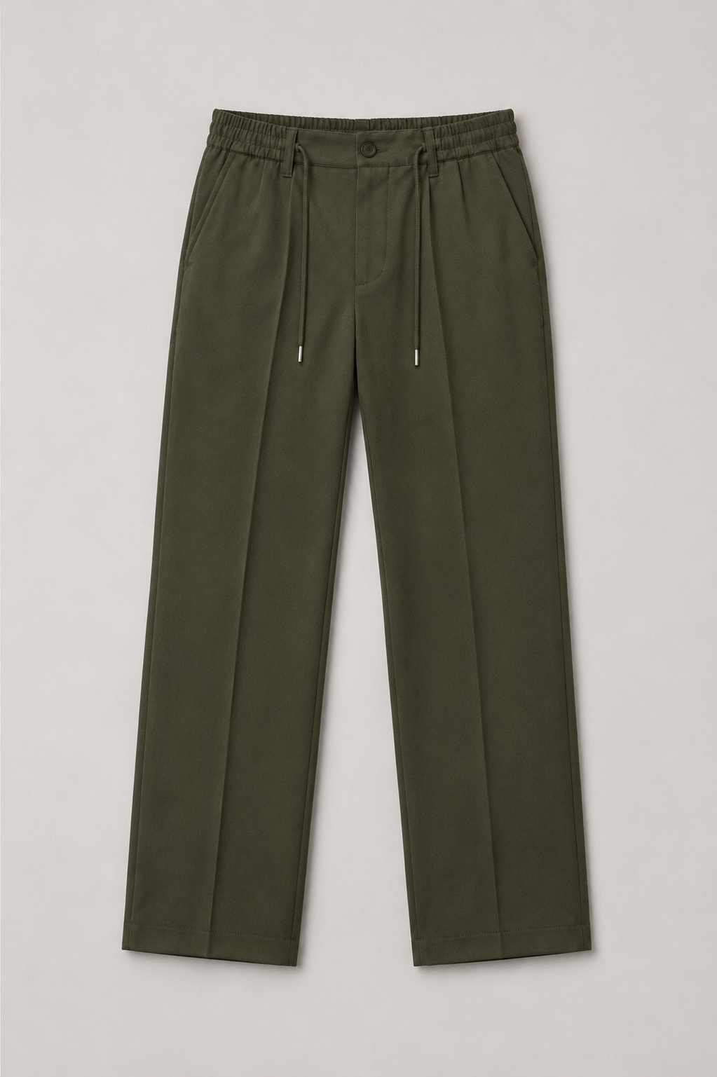 Erkek Comfort Fit Haki Jogger Pantolon | Esnek Kumaş Günlük Rahat Kesim – 169DNGR