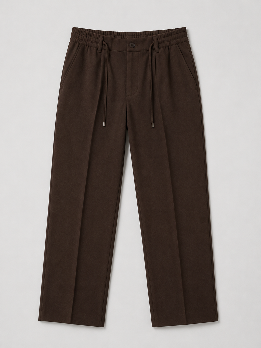 Erkek Comfort Fit Kahverengi Jogger Pantolon | Esnek Kumaş Günlük Rahat Kesim – 169DNGR