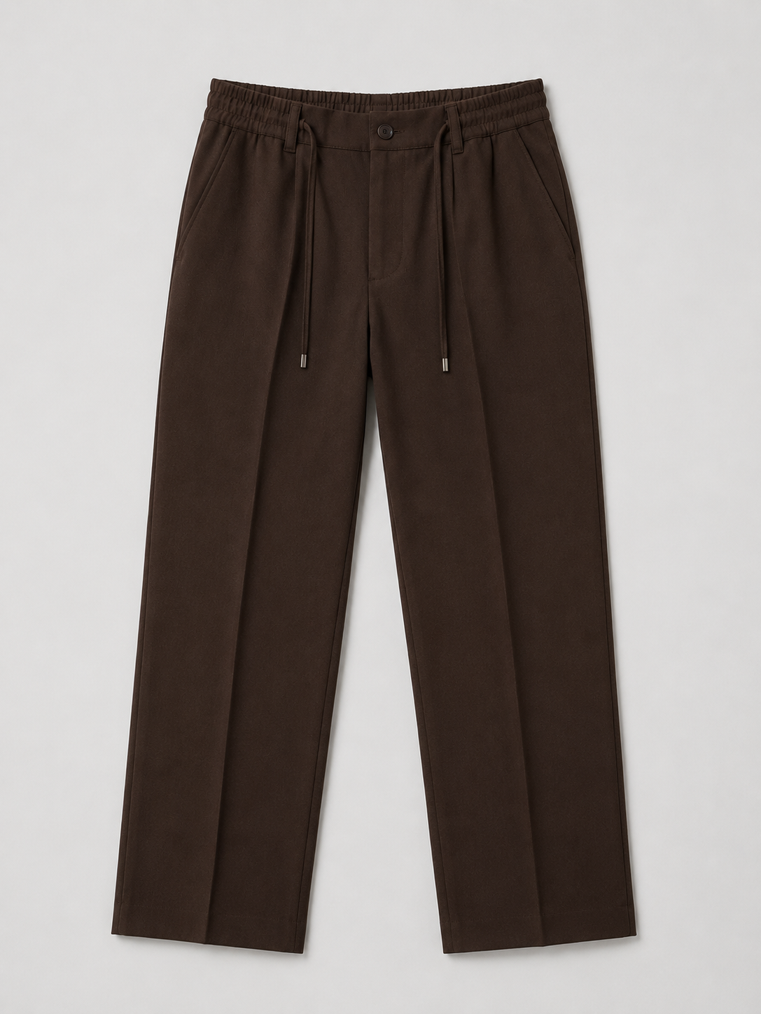 Erkek Comfort Fit Kahverengi Jogger Pantolon | Esnek Kumaş Günlük Rahat Kesim – 169DNGR