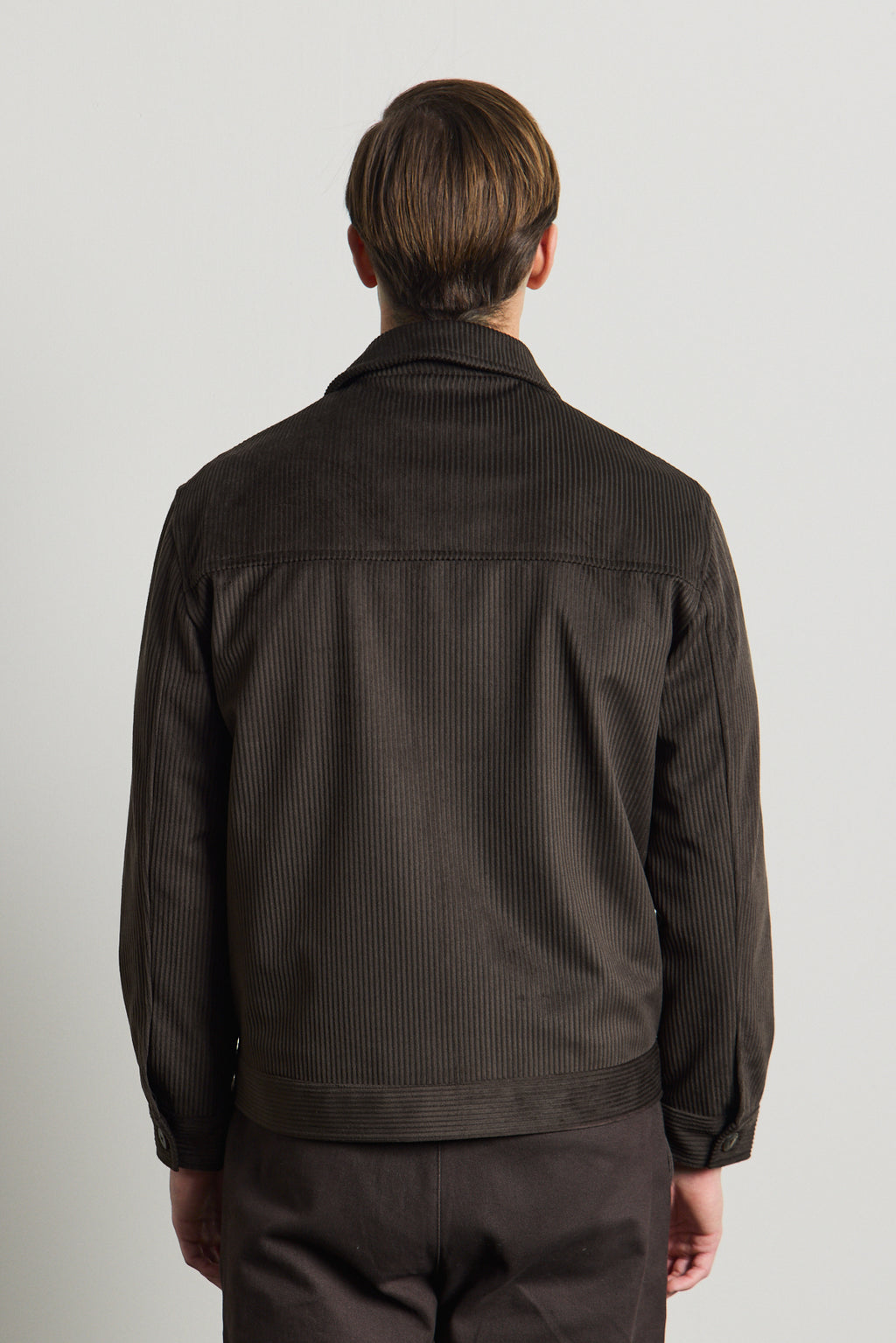 Erkek Premimum Kadife Ceket Kahverengi 4229DNGR