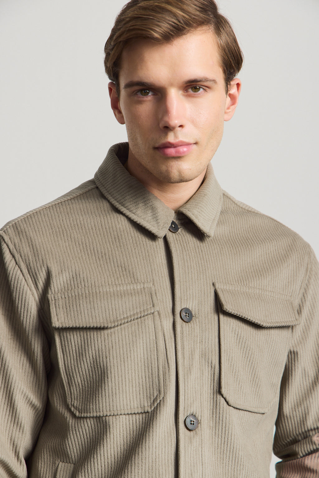 Erkek Premimum Kadife Ceket Bej 4229DNGR