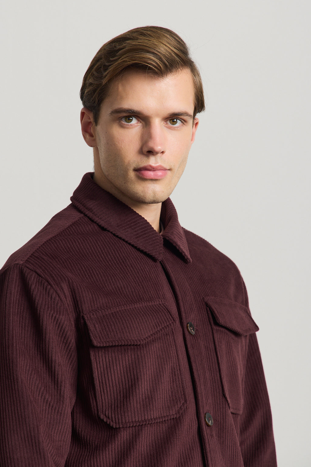 Erkek Premimum Kadife Ceket Bordo 4229DNGR