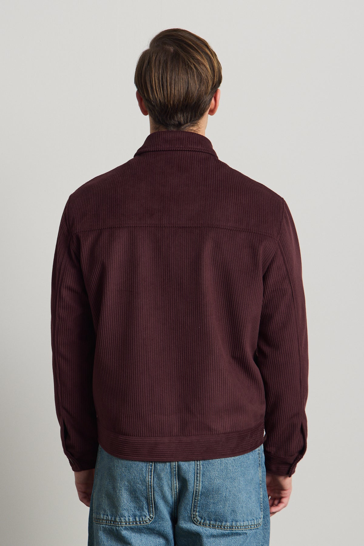 Erkek Premimum Kadife Ceket Bordo 4229DNGR