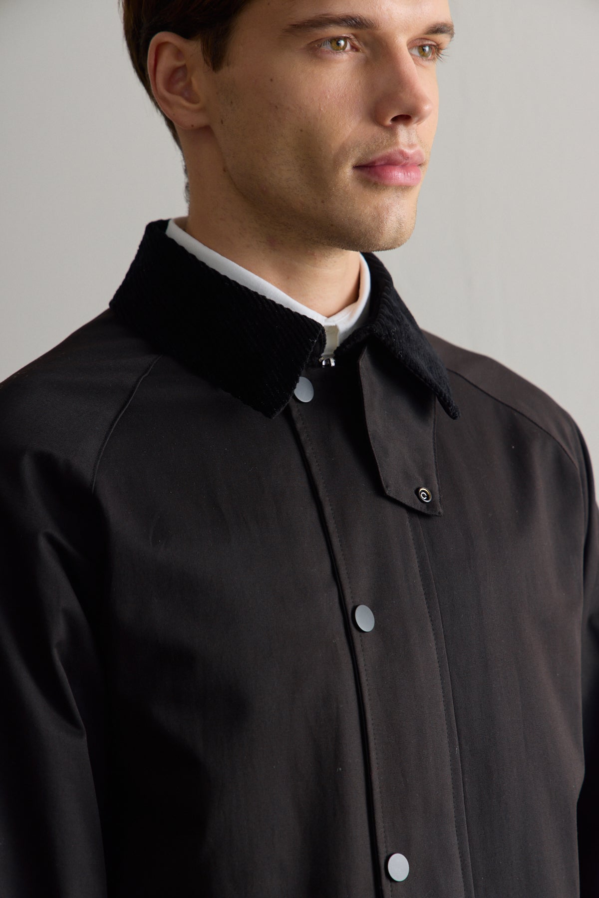 Erkek Premium Kadife Yaka Ceket Siyah 4231DNGR