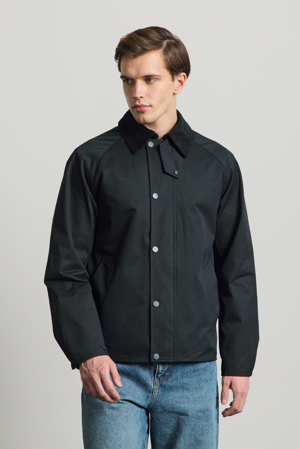 Erkek Premium Kadife Yaka Ceket Lacivert 4231DNGR