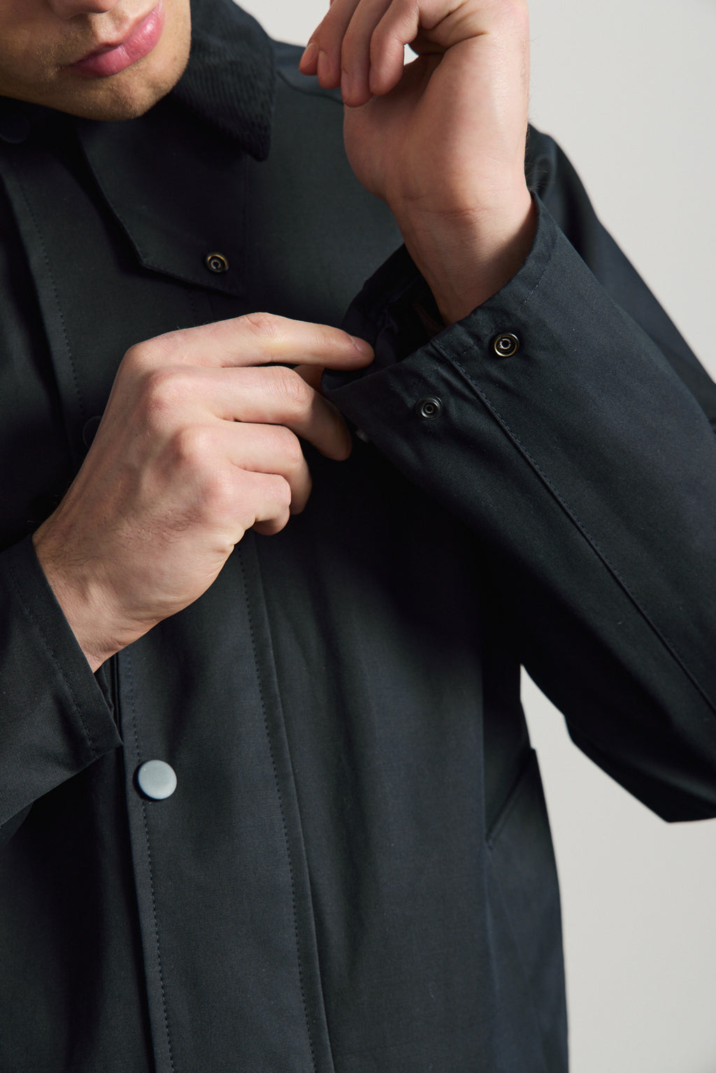 Erkek Premium Kadife Yaka Ceket Lacivert 4231DNGR