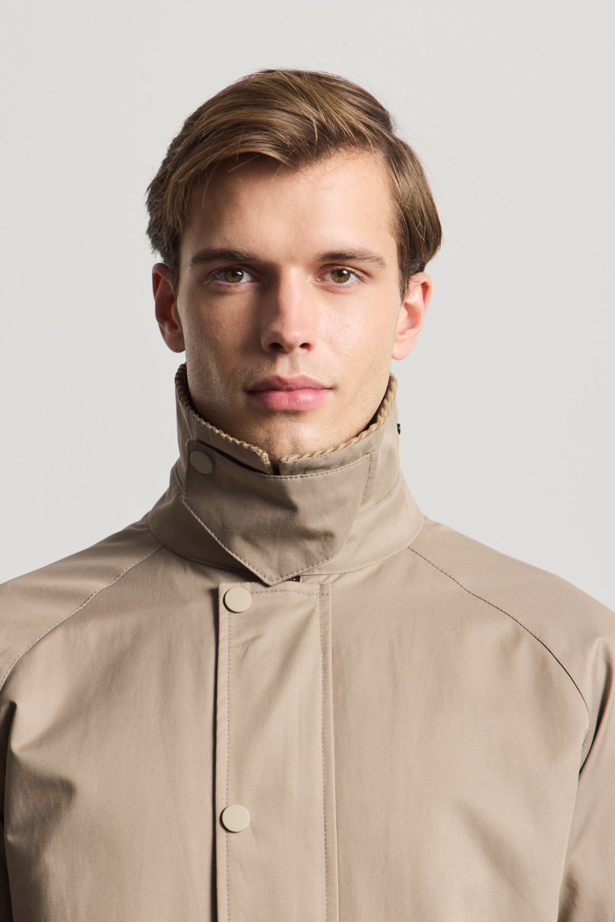 Erkek Premium Kadife Yaka Ceket Bej 4231DNGR