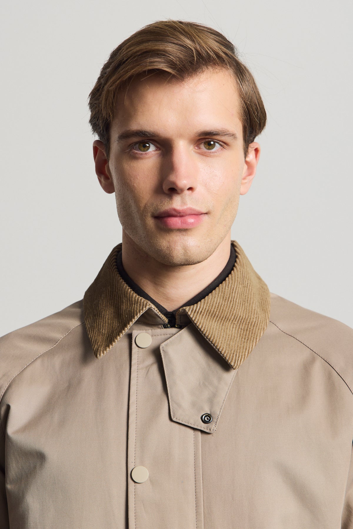 Erkek Premium Kadife Yaka Ceket Bej 4231DNGR