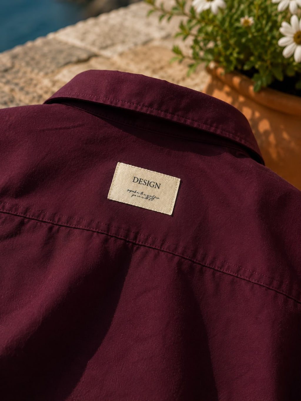Erkek Premium Kumaş Modal Şort Slim Fit Takım Bordo 2018DNGR