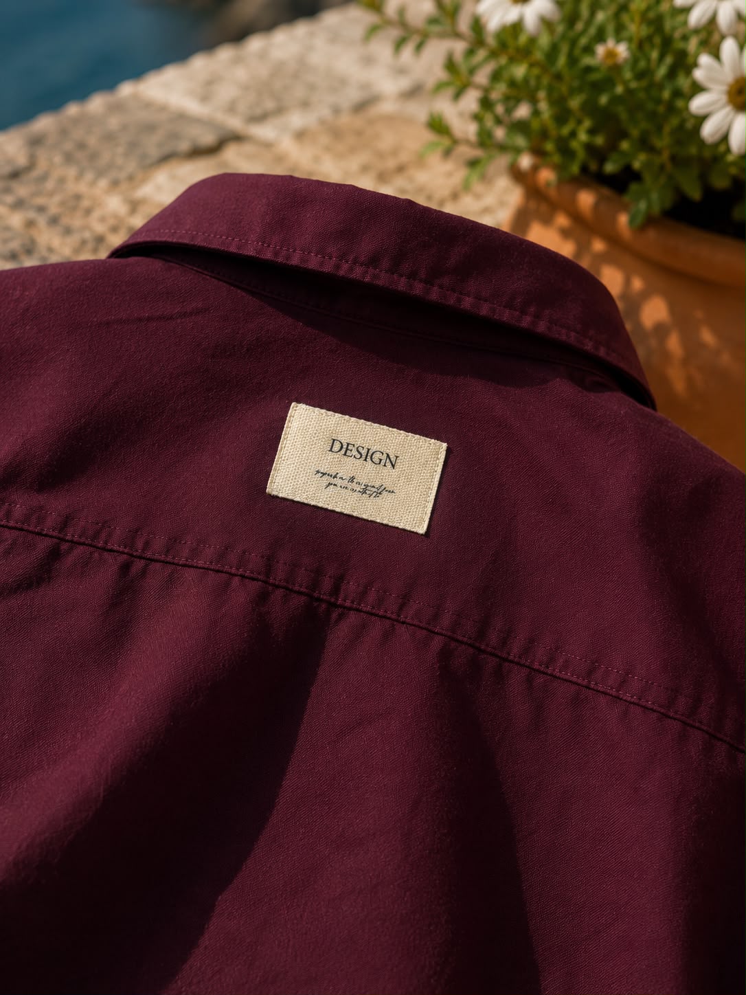 Erkek Premium Kumaş Modal Şort Slim Fit Takım Bordo 2018DNGR