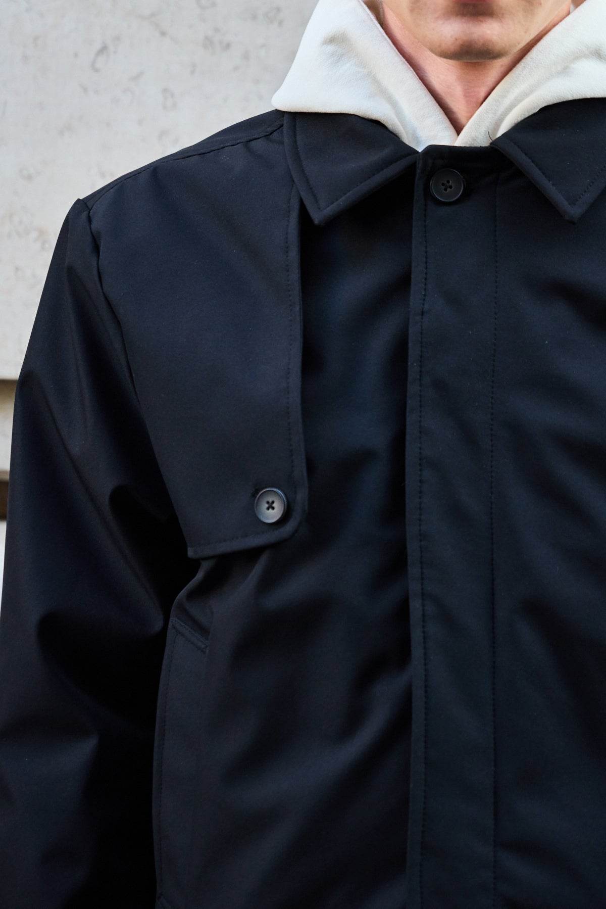 Erkek Regular Fit Ceket Siyah 4119DNGR