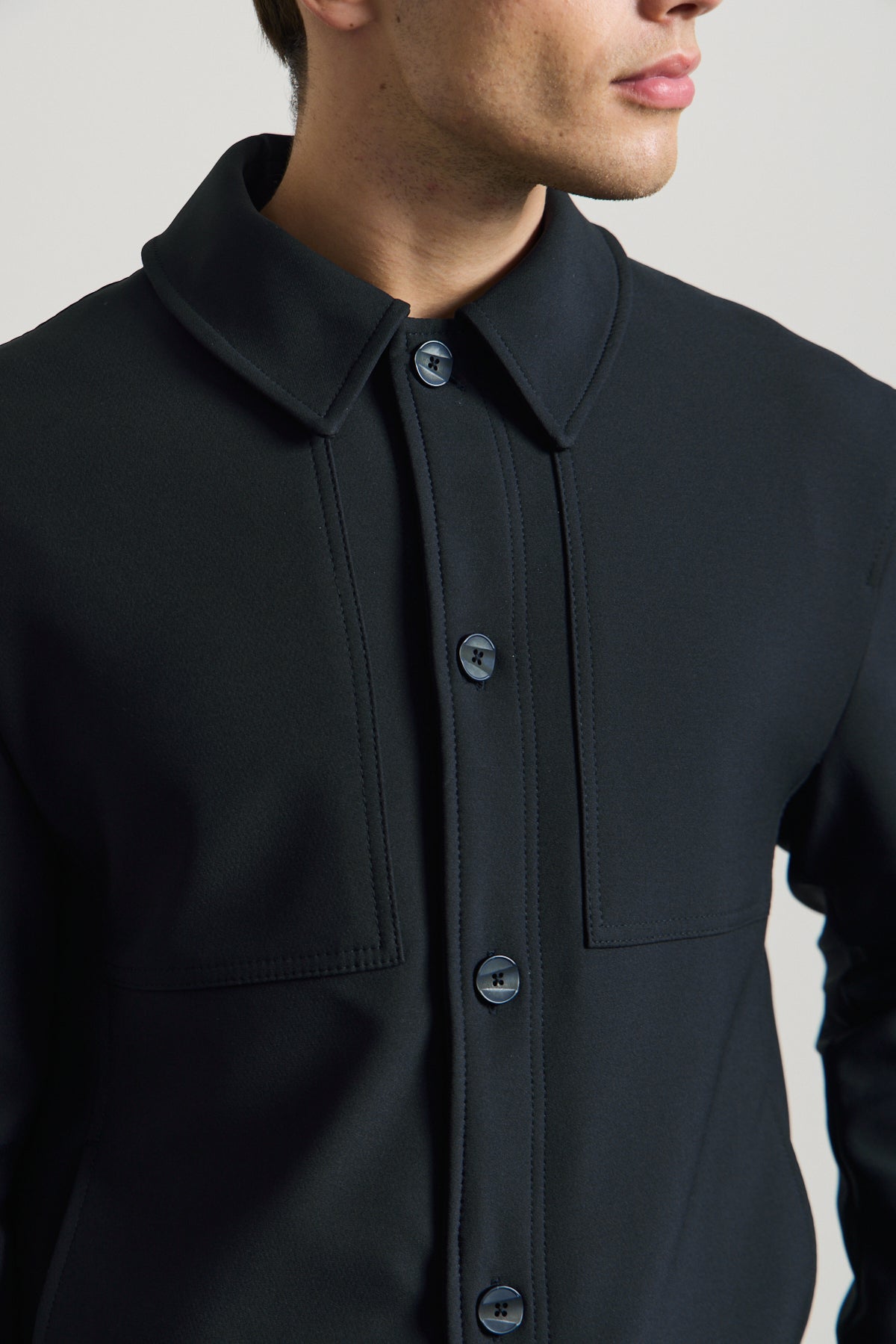 Erkek Yumuşak Dokulu Ceket Lacivert