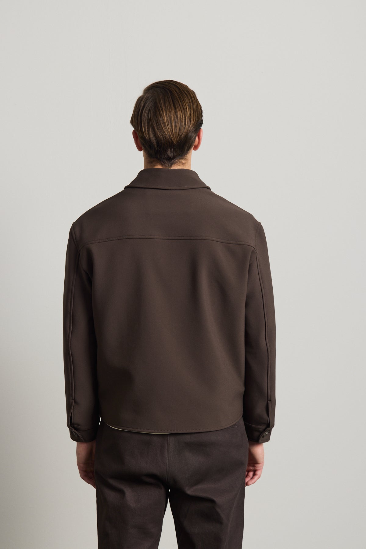 Erkek Yumuşak Dokulu Ceket Kahverengi