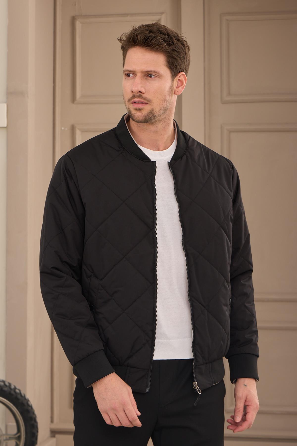 Unisex Çift Taraflı Giyilebilir Regular-fit Kalıp Su Geçirmez Mont 970DNGR